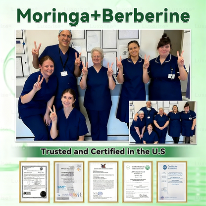 Službena trgovina | 👩‍⚕️Luxarise® Moringa i Berberin 10-u-1 napredni nano flaster s mikroiglama (jednom dnevno, vidljive promjene za 7 dana) ✅Pretilost, dijabetes, apneja u snu i problemi sa zglobovima🥦
